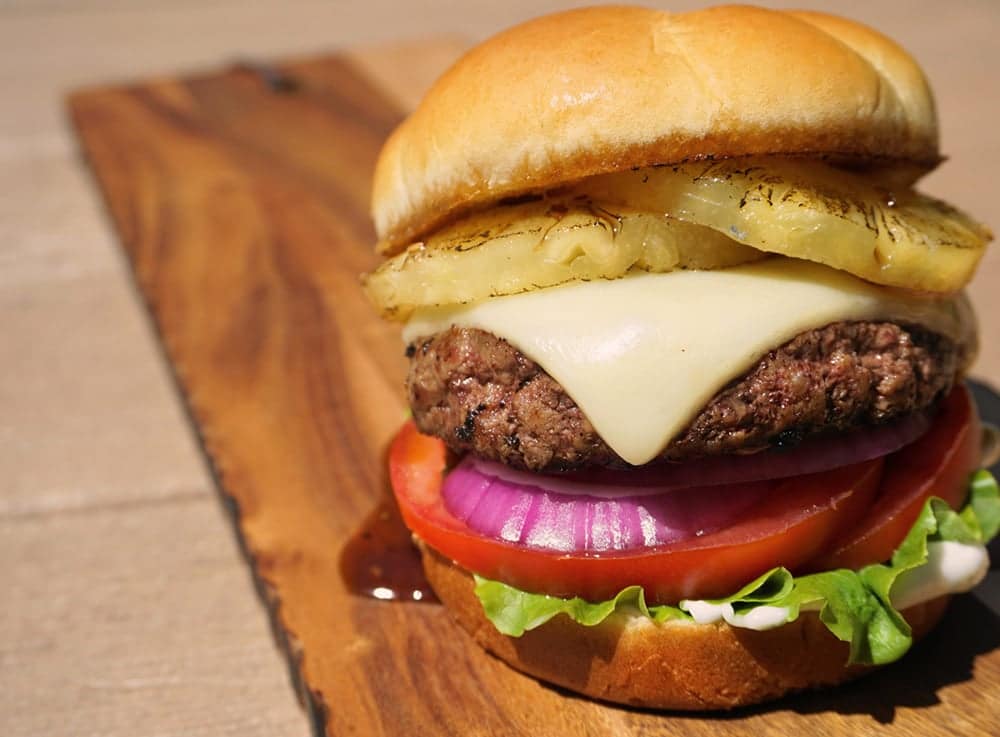 Tropical Charbroiled Burger Recipe