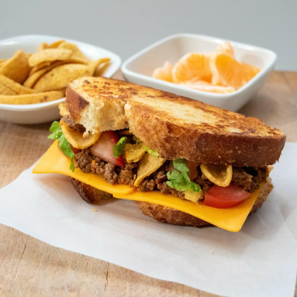 Walking Taco Grilled Cheese
